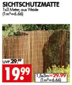 Wreesmann Sichtschutzmatte Angebot