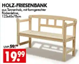 Wreesmann Holz-friesenbank Angebot