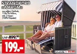 Wreesmann Strandkorb amrum Angebot