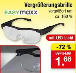 Zimmermann Vergrößerungsbrille EASYmaxx Angebot