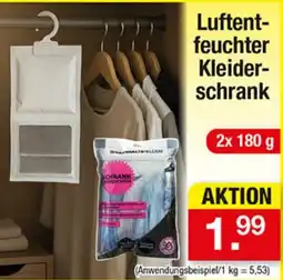 Zimmermann Luftentfeuchter Kleiderschrank Angebot