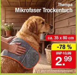 Zimmermann Thempa Mikrofaser Trockentuch Angebot