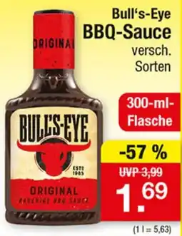 Zimmermann Bull's-Eye BBQ-Sauce Angebot