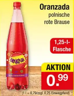Zimmermann Oranzada polnische rote Brause Angebot