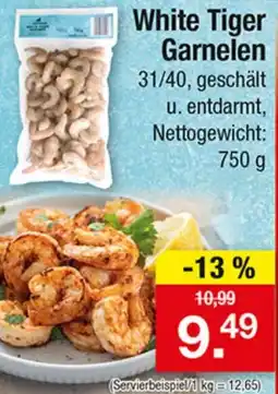 Zimmermann White Tiger Garnelen Angebot