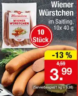 Zimmermann Meeinken Wiener Würstchen Angebot