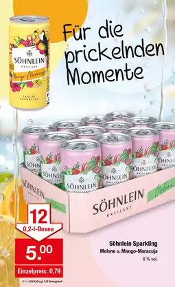 Zimmermann Söhnlein Sparkling Melone o. Mango-Maracuja Angebot