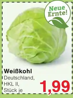 Wiglo Wunderland Weißkohl Angebot