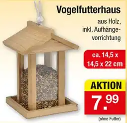 Zimmermann Vogelfutterhaus Angebot