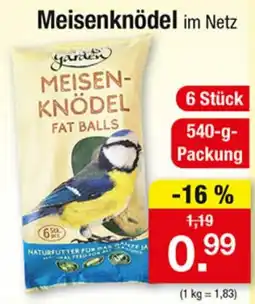 Zimmermann Garden Meisenknödel Angebot