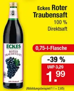 Zimmermann Eckes Roter Traubensaft Angebot