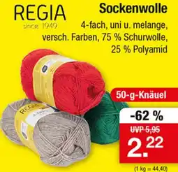 Zimmermann REGIA Sockenwolle Angebot