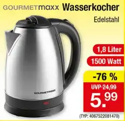 Zimmermann GOURMETmaxx Wasserkocher Angebot