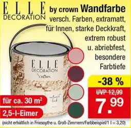 Zimmermann ELLE DECORATION Wandfarbe Angebot