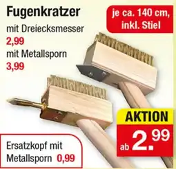 Zimmermann Fugenkratzer mit Dreiecksmesser Angebot