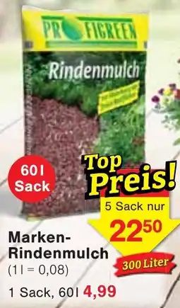 Wiglo Wunderland Marken Rindenmulch Angebot