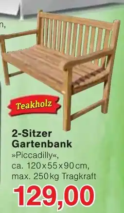 Wiglo Wunderland 2-Sitzer Gartenbank Angebot