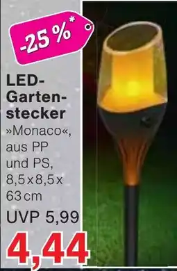 Wiglo Wunderland LED-Gartenstecker »Monaco« Angebot
