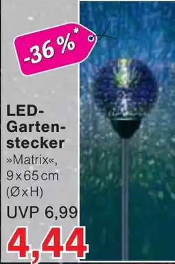 Wiglo Wunderland LED-Gartenstecker »Matrix« Angebot