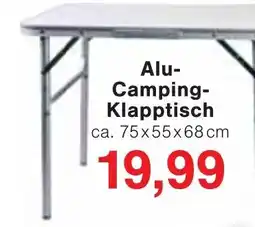Wiglo Wunderland Alu-Camping-Klapptisch Angebot
