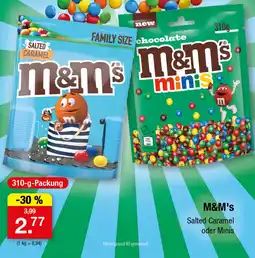 Zimmermann M&M's Angebot