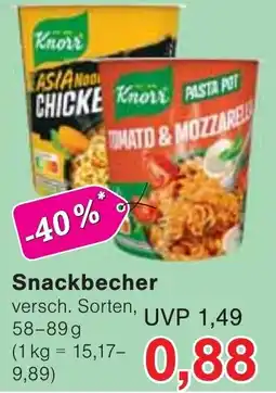 Wiglo Wunderland Knorr Snackbecher Angebot