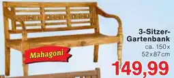 Wiglo Wunderland 3-Sitzer-Gartenbank Angebot