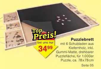 Wiglo Wunderland Puzzlebrett Angebot