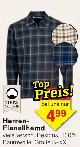 Wiglo Wunderland Herren-Flanellhemd Angebot