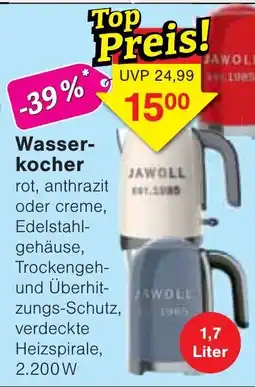 Wiglo Wunderland Wasser-kocher JAWOLL Angebot