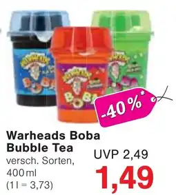 Wiglo Wunderland Warheads Boba Bubble Tea Angebot