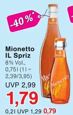 Wiglo Wunderland Mionetto IL Spritz Angebot