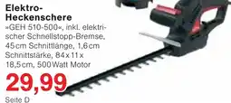 Wiglo Wunderland Elektro-Heckenschere »GEH 510-500« Angebot