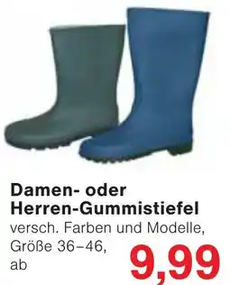 Wiglo Wunderland Damen- oder Herren-Gummistiefel Angebot