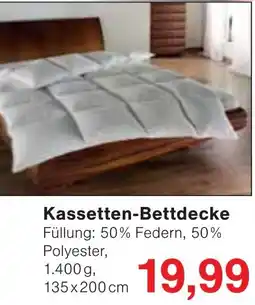 Wiglo Wunderland Kassetten-Bettdecke Angebot