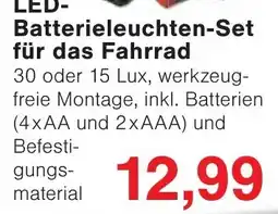 Wiglo Wunderland LED-Batterieleuchten-Set für das Fahrrad Angebot