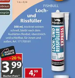 Sonderpreis Baumarkt FISHBULL Loch- und Rissfüller Angebot