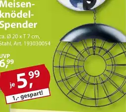 Sonderpreis Baumarkt Meisenknödel-Spender Angebot