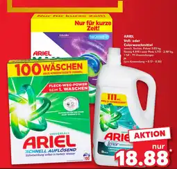 Kaufland ARIEL Voll- oder Colorwaschmittel Angebot