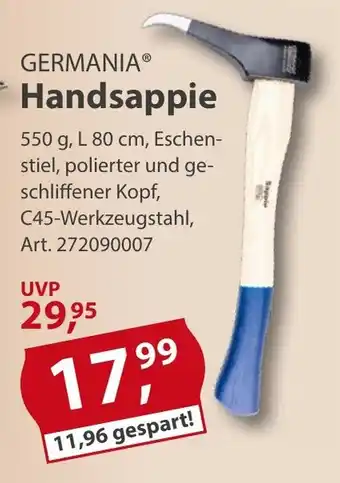 GERMANIA Handsappie
