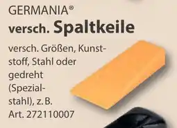 Sonderpreis Baumarkt GERMANIA® versch. Spaltkeile Angebot