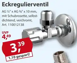 Sonderpreis Baumarkt Eckregulierventil Angebot