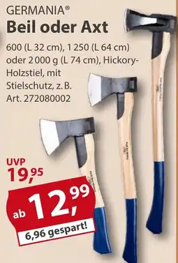 Sonderpreis Baumarkt GERMANIA Beil oder Axt Angebot