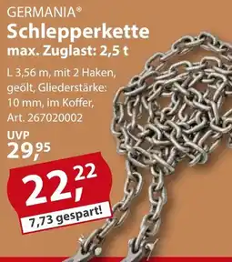 Sonderpreis Baumarkt GERMANIA Schlepperkette Angebot