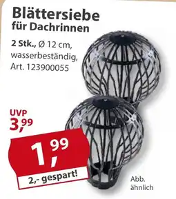 Sonderpreis Baumarkt Blättersiebe für Dachrinnen Angebot
