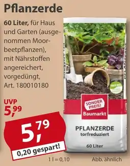 Sonderpreis Baumarkt Pflanzerde Baemarkt Angebot