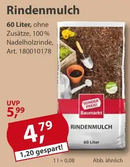 Sonderpreis Baumarkt Rindenmulch Angebot