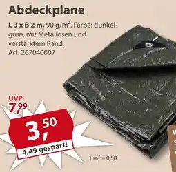 Sonderpreis Baumarkt Abdeckplane Angebot