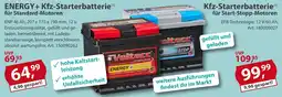 Sonderpreis Baumarkt Voltecc ENERGY+ Kfz-Starterbatterie Angebot
