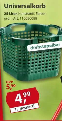 Sonderpreis Baumarkt Universalkorb Angebot